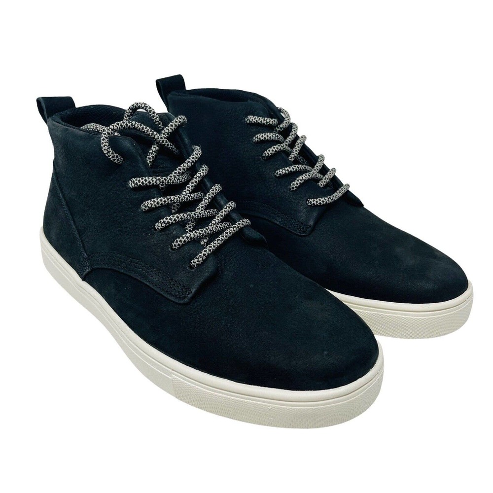 Territory Mens Rove Genuine Leather Black Casual Shoe Sz 9M Lace New